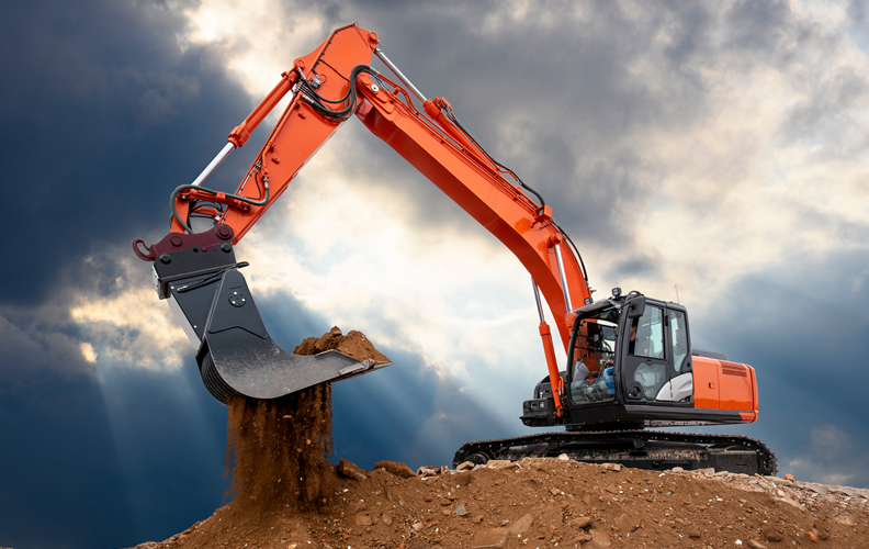 sell heavy equipment in houston excavators
